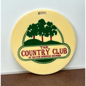 The Country Club at‎ Silver Springs Shores Golf Bag Luggage Travel Tag